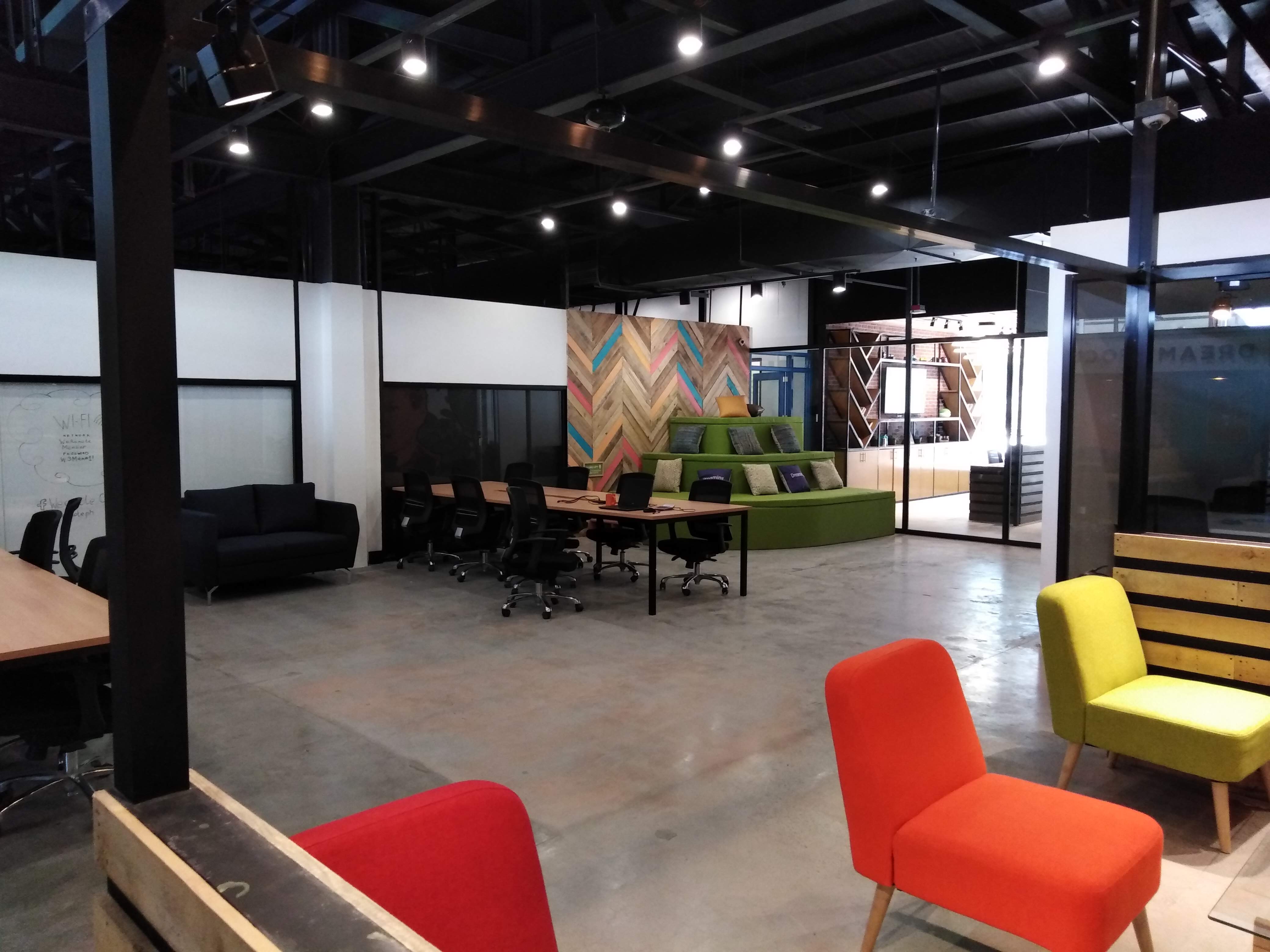 Main Co-working area